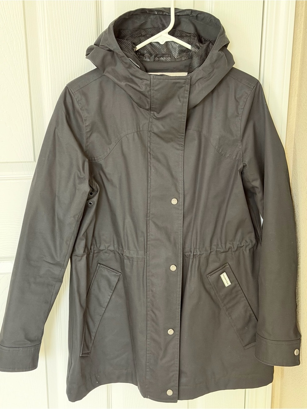 Hunter Women's Hooded Utility Raincoat Jacket